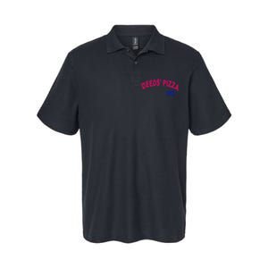 Deeds Pizza Baseball Softstyle Adult Sport Polo