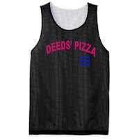 Deeds Pizza Baseball Mesh Reversible Basketball Jersey Tank