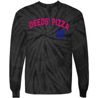 Deeds Pizza Baseball Tie-Dye Long Sleeve Shirt