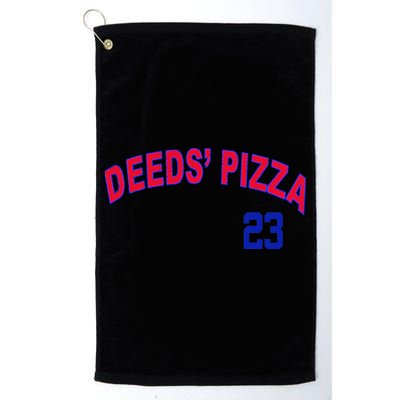 Deeds Pizza Baseball Golf Towel