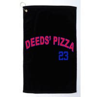 Deeds Pizza Baseball Golf Towel