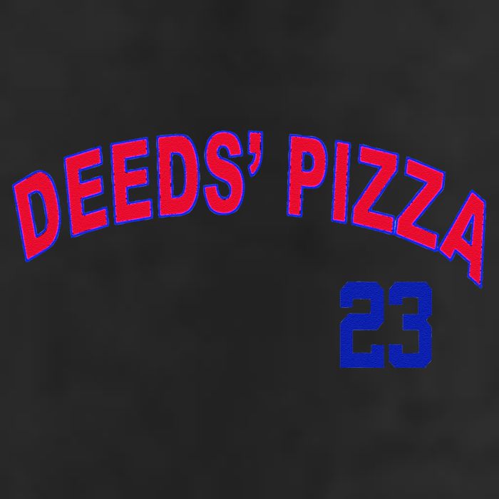 Deeds Pizza Baseball Golf Towel