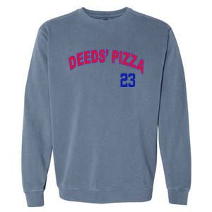 Deeds Pizza Baseball Garment-Dyed Sweatshirt