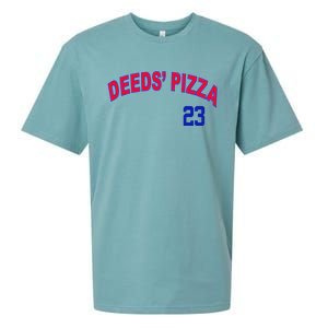 Deeds Pizza Baseball Sueded Cloud Jersey T-Shirt