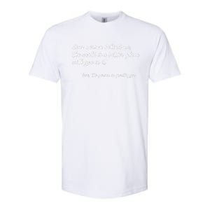 Dear Person Behind Me Softstyle CVC T-Shirt