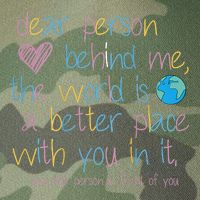 Dear Person Behind Me The World Is A Better Place With You Legacy Tie Dye Trucker Hat