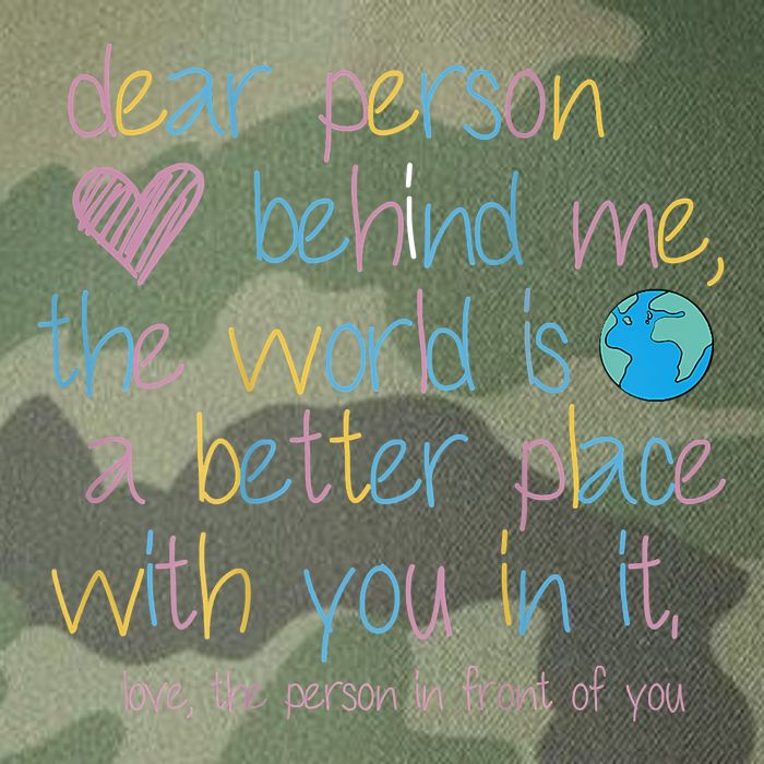 Dear Person Behind Me The World Is A Better Place With You Legacy Tie Dye Trucker Hat