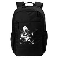 Duck Playing Bass Guitar For Animal Playing Guitar Backpack