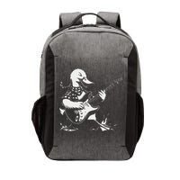 Duck Playing Bass Guitar For Animal Playing Guitar Vector Backpack