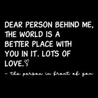 Dear Person Behind Me Aesthetic Be Kind Pom Pom 12in Knit Beanie