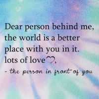 Dear Person Behind Me The World Is A Better Place With You Legacy Tie Dye Trucker Hat