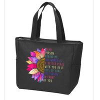 Dear Person Behind Me The World Is A Better Place With You In It Zip Tote Bag