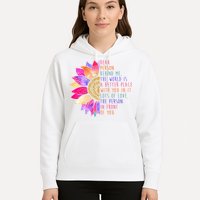 Dear Person Behind Me The World Is A Better Place With You In It Hoodie