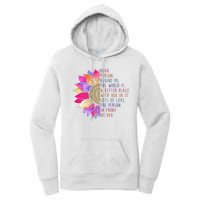 Dear Person Behind Me The World Is A Better Place With You In It Women's Pullover Hoodie