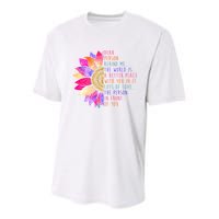 Dear Person Behind Me The World Is A Better Place With You In It Youth Performance Sprint T-Shirt