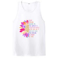 Dear Person Behind Me The World Is A Better Place With You In It PosiCharge Competitor Tank
