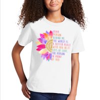 Dear Person Behind Me The World Is A Better Place With You In It Kids T-Shirt