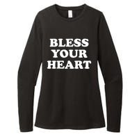 Dawn Pollard Bless Your Heart Womens CVC Long Sleeve Shirt