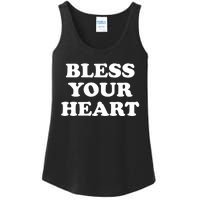 Dawn Pollard Bless Your Heart Ladies Essential Tank