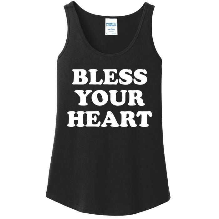 Dawn Pollard Bless Your Heart Ladies Essential Tank