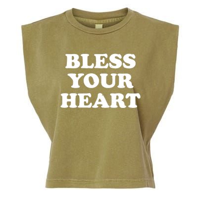 Dawn Pollard Bless Your Heart Garment-Dyed Women's Muscle Tee