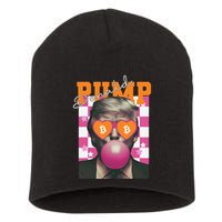 Donald Pump Bitcoin Funny Trump Pin.K Gum 2024 Crypto Short Acrylic Beanie