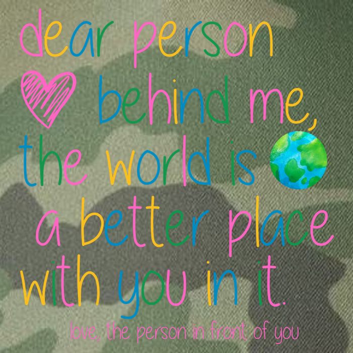 Dear Person Behind Me The World Is A Better Place With You Legacy Tie Dye Trucker Hat