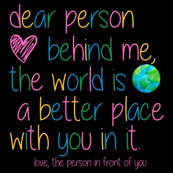 Dear Person Behind Me The World Is A Better Place With You Wool Snapback Cap