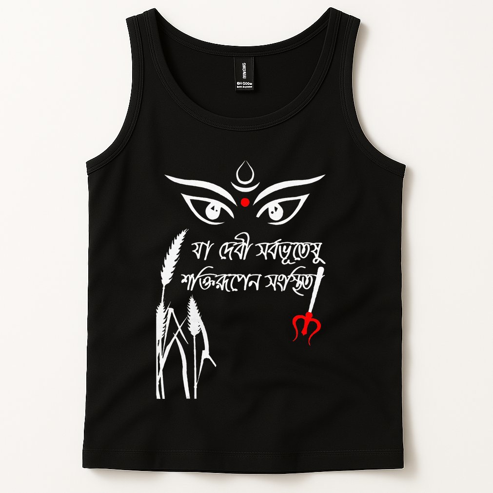 Durga Puja Bengali Festival Tank Top