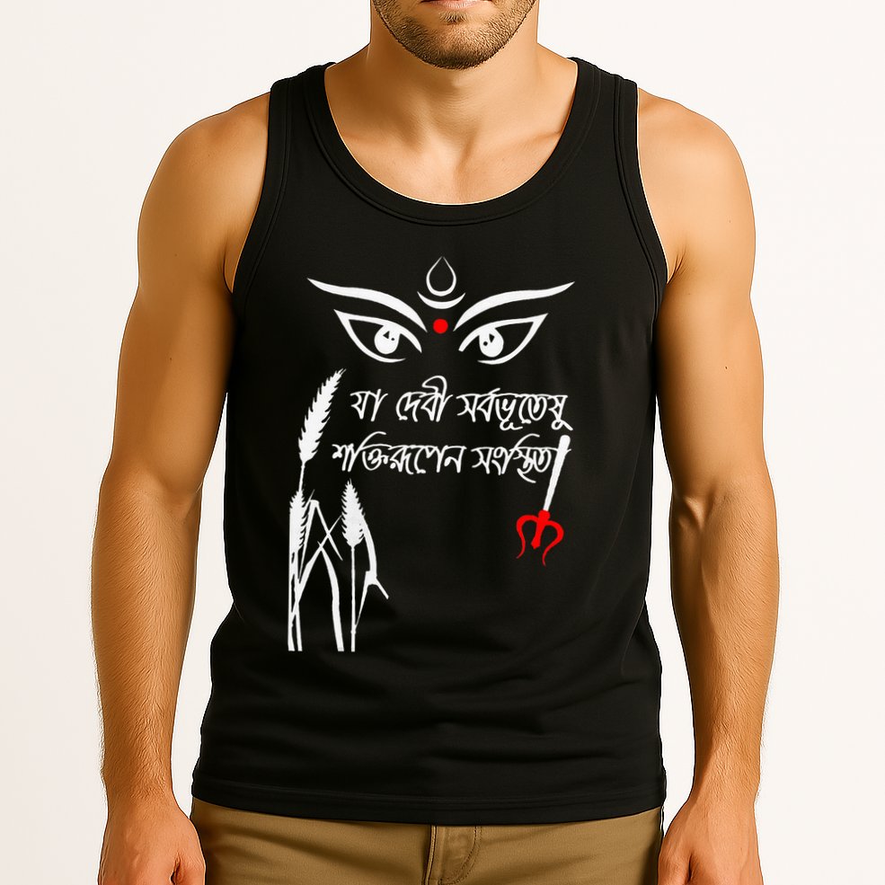 Durga Puja Bengali Festival Tank Top