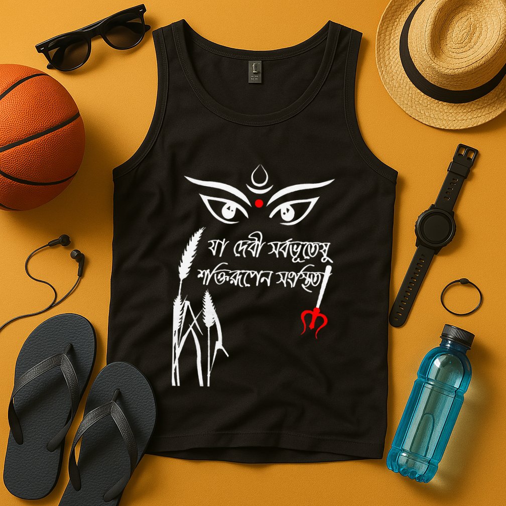 Durga Puja Bengali Festival Tank Top