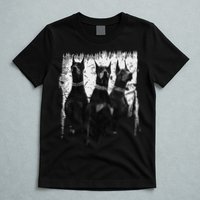 Doberman Pinscher Black and White Dog Lovers T-Shirt