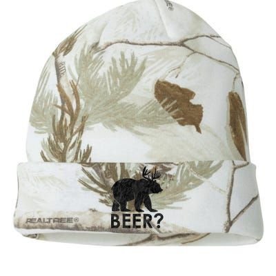 Deer Plus Bear Equals Beer Funny Vintage Gift Kati Licensed 12" Camo Beanie