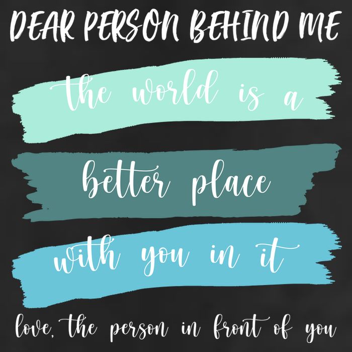 Dear Person Behind Me Mental Health Awareness 7 Panel Mesh Trucker Snapback Hat