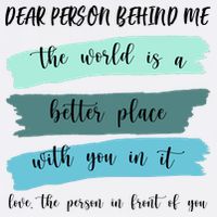 Dear Person Behind Me Mental Health Awareness T-Shirt