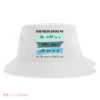 Dear Person Behind Me Mental Health Awareness Sustainable Bucket Hat