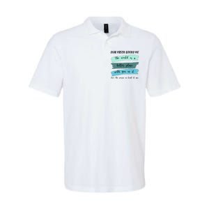 Dear Person Behind Me Mental Health Awareness Softstyle Adult Sport Polo