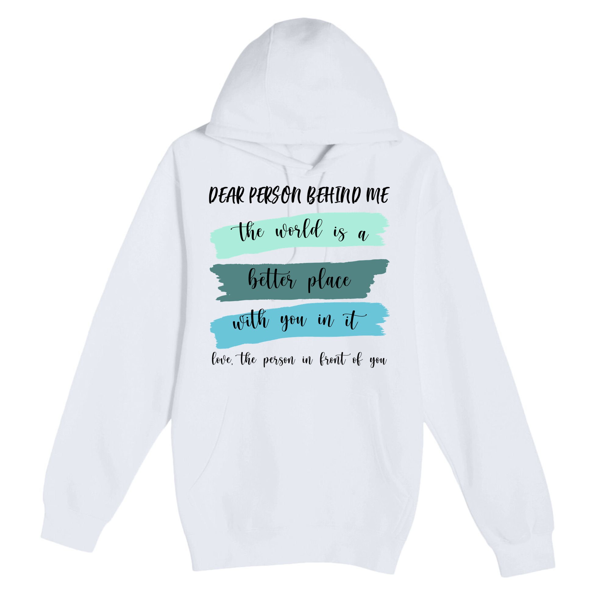 Dear Person Behind Me Mental Health Awareness Premium Pullover Hoodie