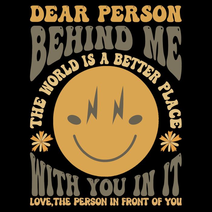 Dear Person Behind Me Sustainable Beanie