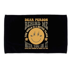 Dear Person Behind Me Microfiber Hand Towel