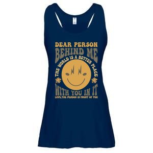 Dear Person Behind Me Ladies Essential Flowy Tank