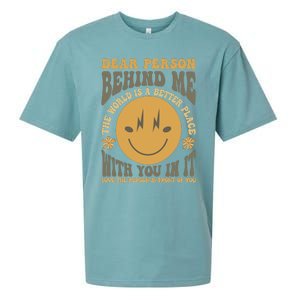 Dear Person Behind Me Sueded Cloud Jersey T-Shirt