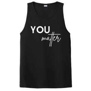 Dear Person Behind Me The World Is A Better Place You Matter Cute Gift PosiCharge Competitor Tank