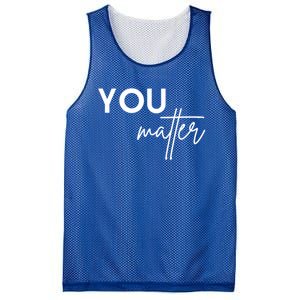 Dear Person Behind Me The World Is A Better Place You Matter Cute Gift Mesh Reversible Basketball Jersey Tank