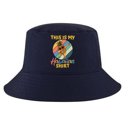 Dabbing Pineapple Boy Girl This Is My Hawaiian Cool Comfort Performance Bucket Hat