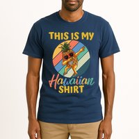 Dabbing Pineapple Boy Girl This Is My Hawaiian Tall T-Shirt