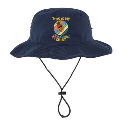 Dabbing Pineapple Boy Girl This Is My Hawaiian Bucket Hat