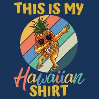 Dabbing Pineapple Boy Girl This Is My Hawaiian Premium T-Shirt