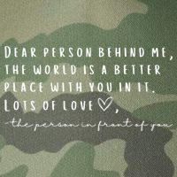 Dear Person Behind Me The World Is A Better Place With You Legacy Tie Dye Trucker Hat