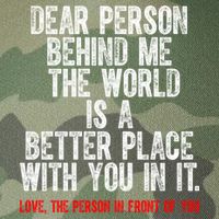 Dear Person Behind Me The World Is A Better Place With You Legacy Tie Dye Trucker Hat